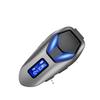 Шлем BT гарнитура с поддержкой FM-радио, двусторонняя связь, RGB подсветка, IP65 влагозащита для мотоцикла, велосипеда