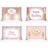 Happy Birthday Backdrop Banner Background Cloth Props Party Decorate