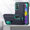 3-в-1 Гибридный противоударный бронированный чехол для Samsung S25 S26 S24 Ultra S22 Plus FE A53 A54 A15 A14 A13 A03S Матовый чехол-книжка с подставкой
