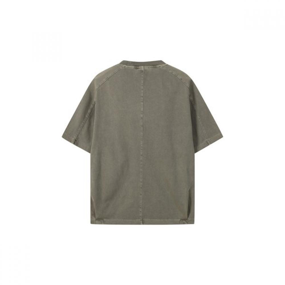 CusTomellow Half Sleeve T shirT Beige cwTam25622bex