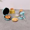 Miniature Toy  Kitchen Breakfast Seven-piece Set Egg Beater Mixer Toaster Play House Doll House