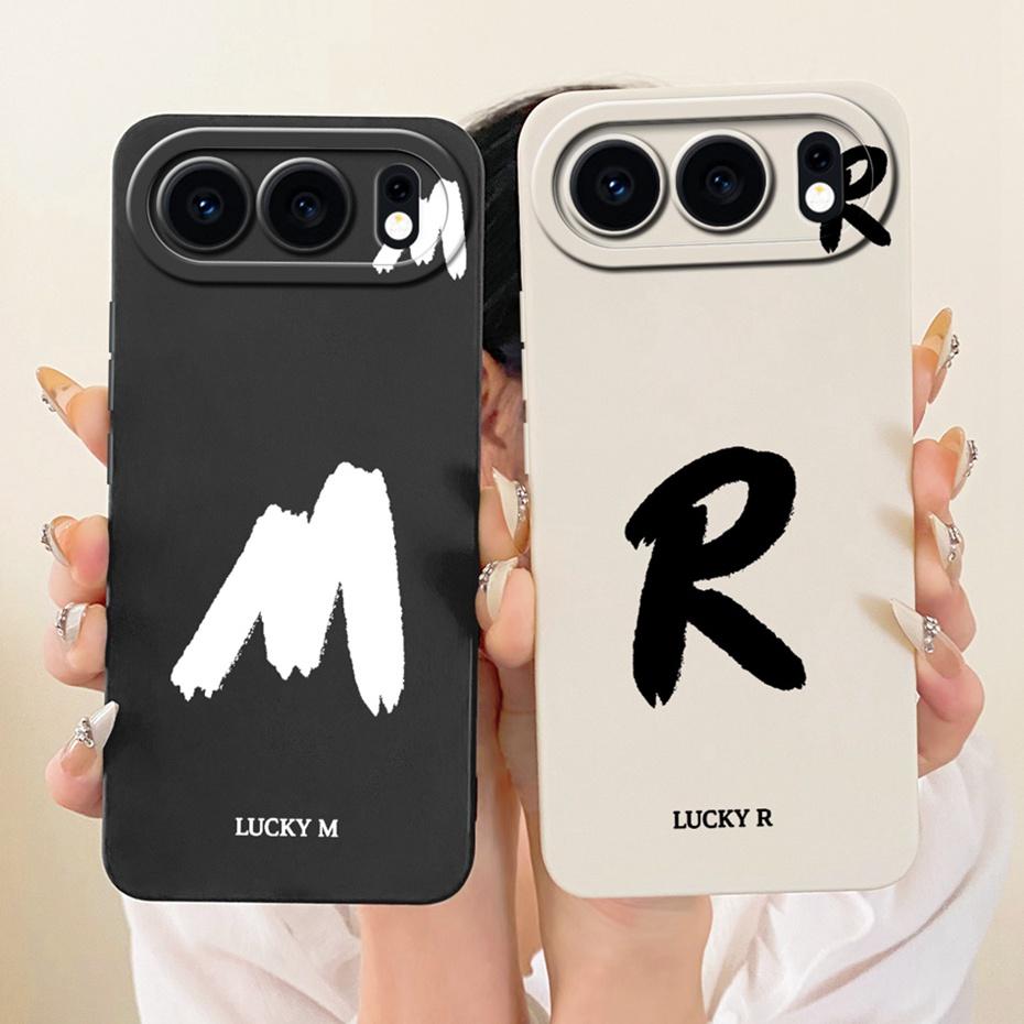 New Fashion Letter Phone Case For Honor 500 5G MEY-AN00 Soft Silicone Cases For Honor 500 Shockproof Covers Bumpers