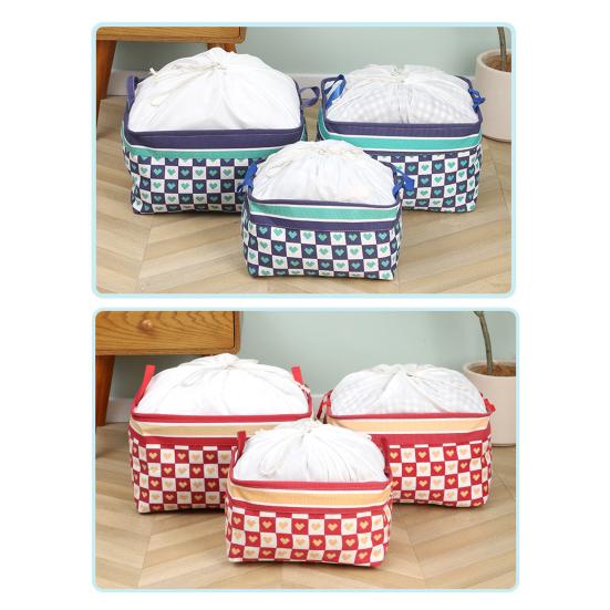 Складная корзина для хранения, многофункциональный органайзер с укрепленными ручками, вместительное хранилище для игрушек