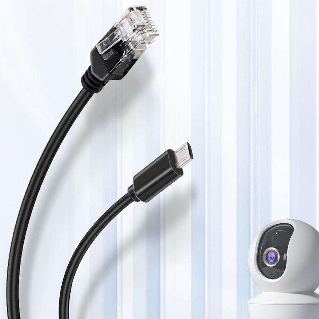 Адаптер-сплиттер Micro USB POE, преобразователь питания 48 В в 5 В для IP-камер и сетевых устройств, адаптер PoE в Micro USB