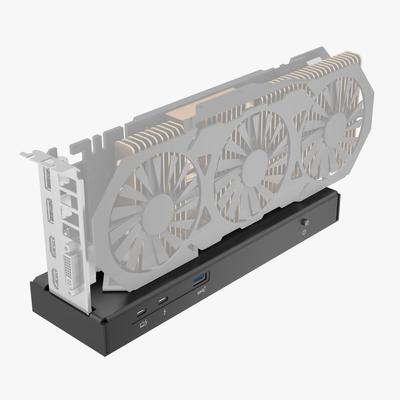 Thunderbolt 3 eGPU совместим с внешней док-станцией Thunderbolt GPU PCIe PD 85 Вт, зарядный корпус Daisy, 4&USB4 40 Гбит/с, [поддержка NVIDIA/AMD,