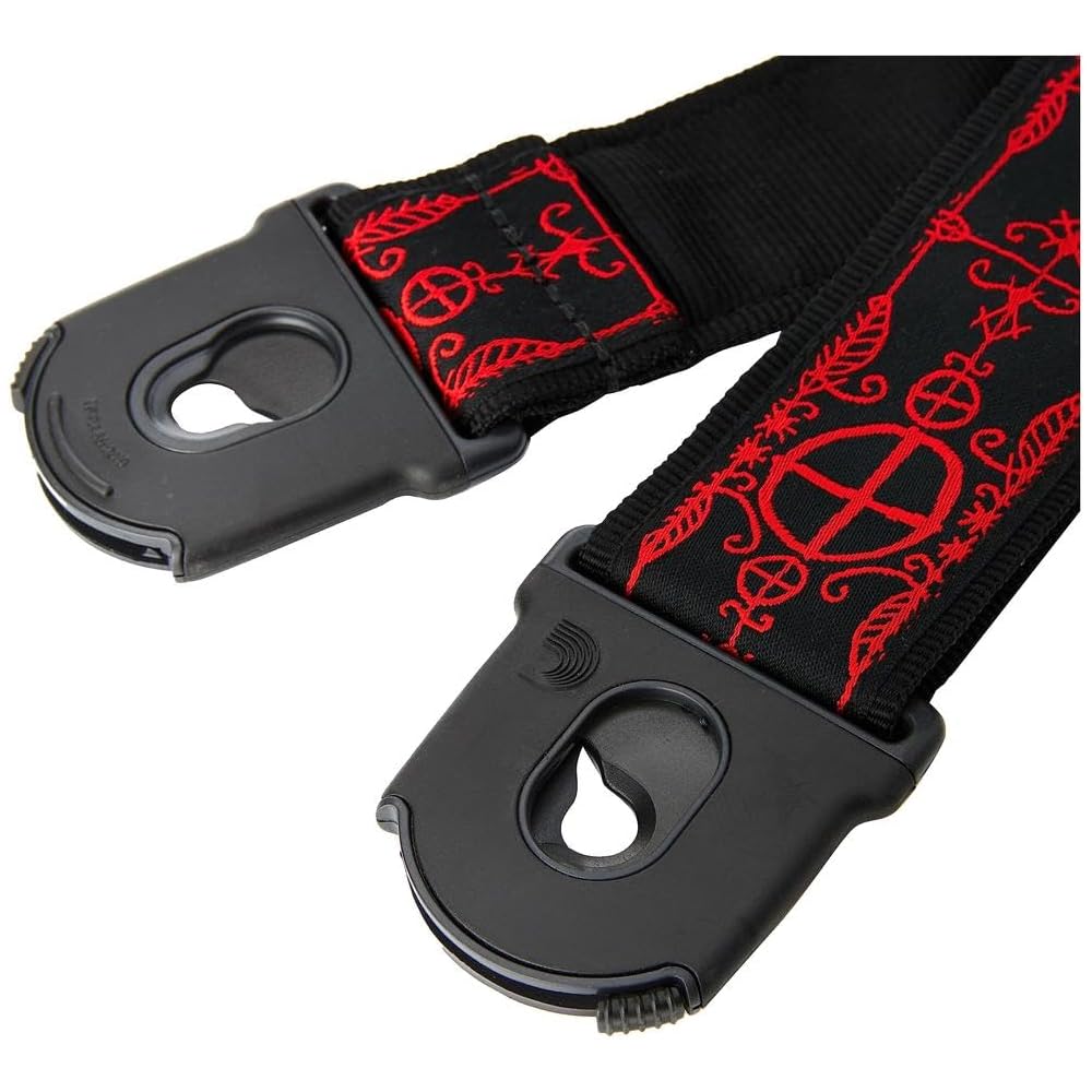 D'Addario Planet Lock Strap 50PLA12 Voodoo Guitar Strap [Domestic Genuine Product]