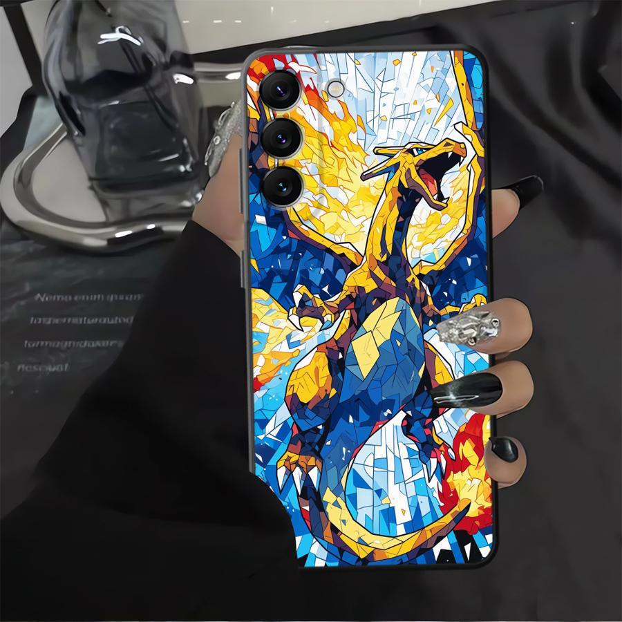 Чехол для телефона Samsung Galaxy A70 A16 A40 A05 A17 A06 A50 A13 A20 A12 A04 A15 Аниме Покемон Генгар