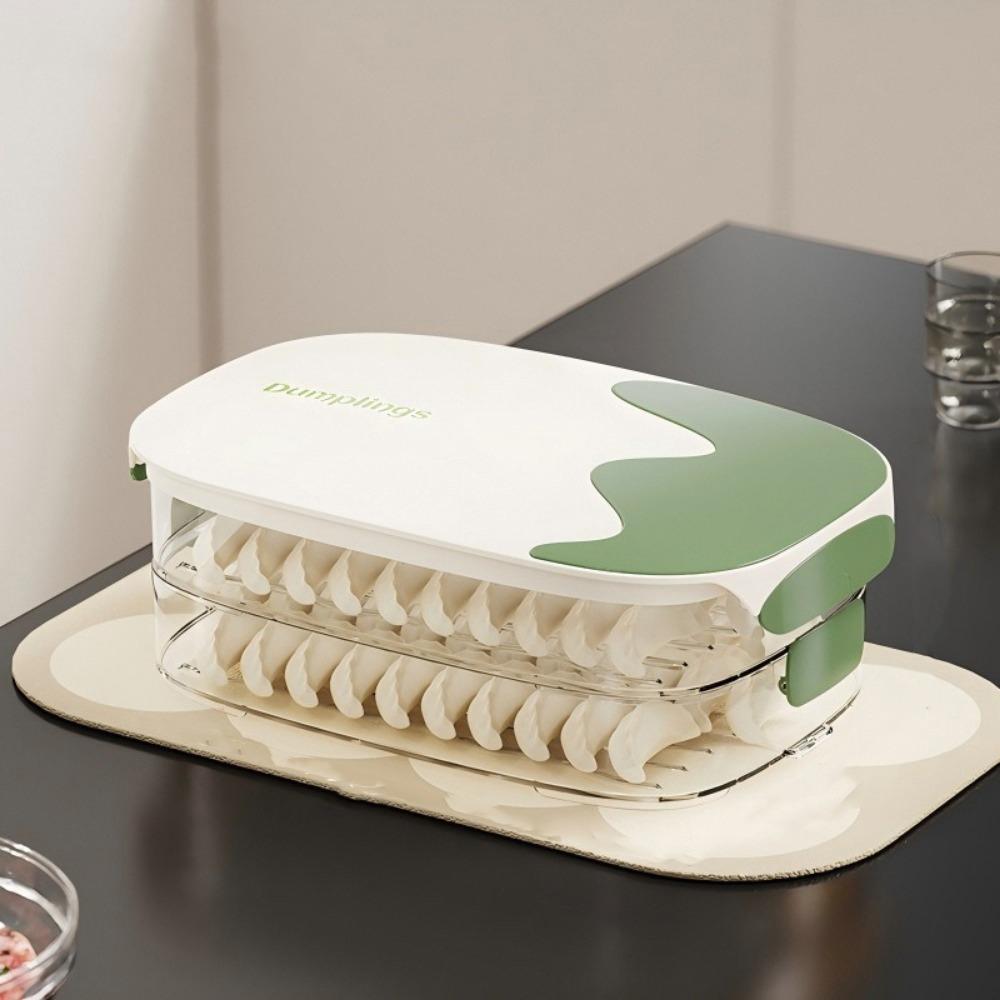 Quick Freezing Wonton Storage Box Multi-layer Food Storage Container Kitchen