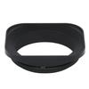 Haoge 55mm Square Metal Screw-in Lens Hood with Cap for Leica Summilux-R 50mm f/1.4 E55, Elmarit-R 28mm f2.8 35mm f/2.8 E55 Lens