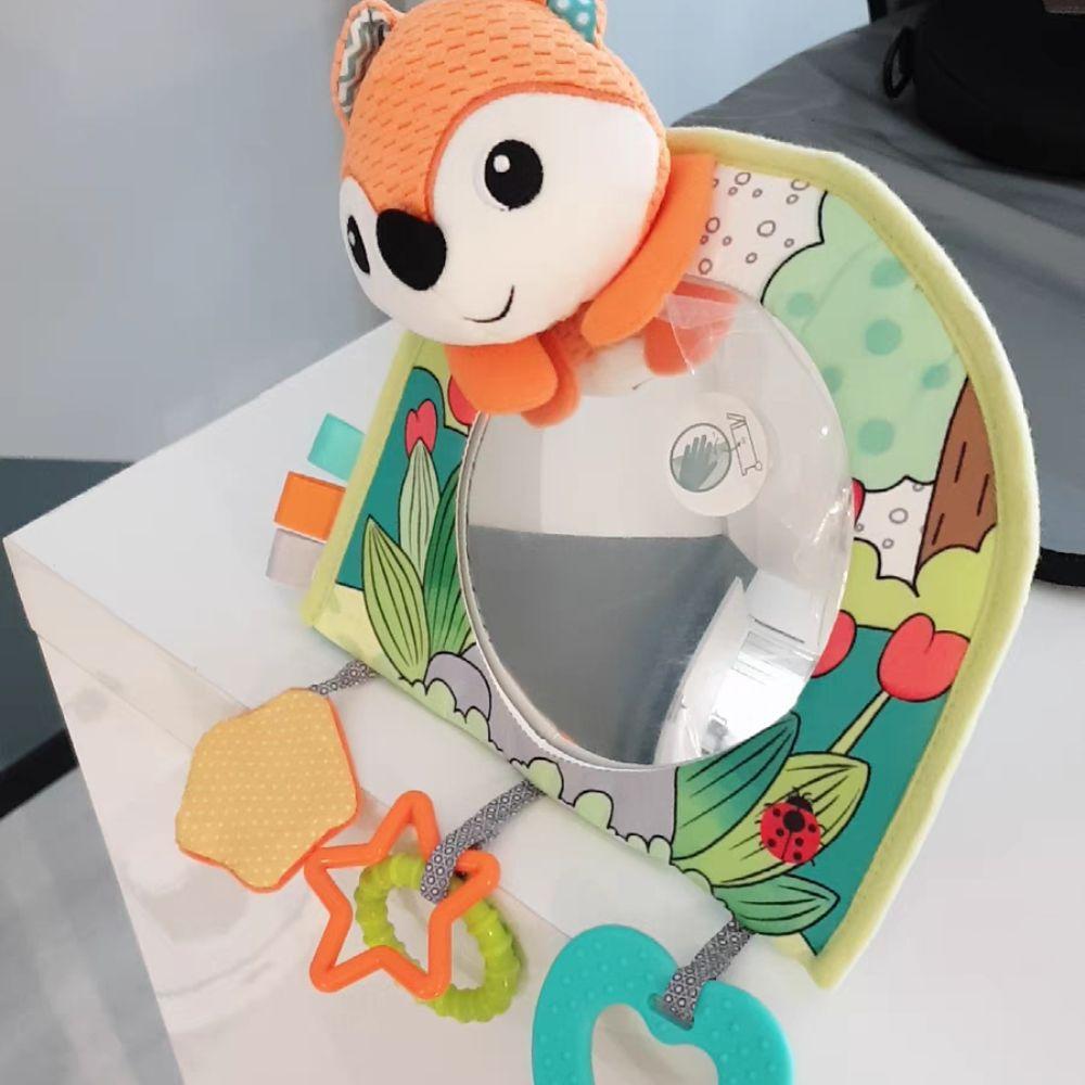 Выпуклое зеркало для детской машины, зеркало заднего вида из полиэстера для детей, для детей