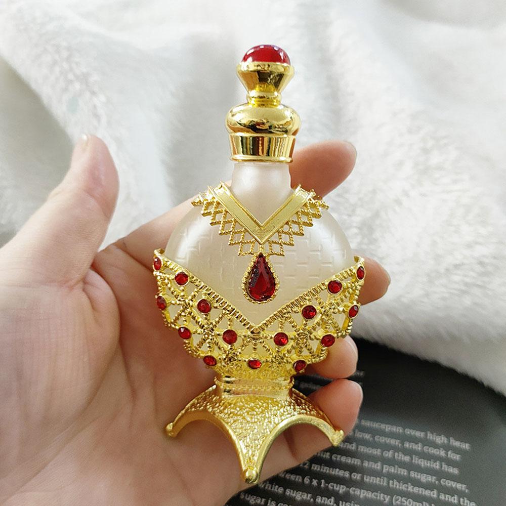 Стиль Золотая упаковка Флакон духов Пустые многоразовые флаконы Флакон для эссенции Розлив косметики