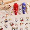 Cartoon Nail Art Stickers Embossed 5D Cute Children's Nail Stickers DIY Decoration