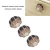 3pcs Gold Pumpkin Cabinet Knobs Durable Pumpkin Pull Handles Classical Pumpkin Door Pulls  Cabinet