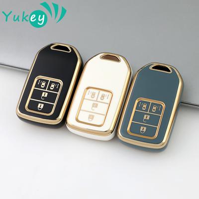 Для Honda Accord EX EXL Civic Crv Hrv Pilot Ridgeline 2016-2018 Pocketor 4 кнопки TPU автомобильный пульт дистанционного управления брелок чехол