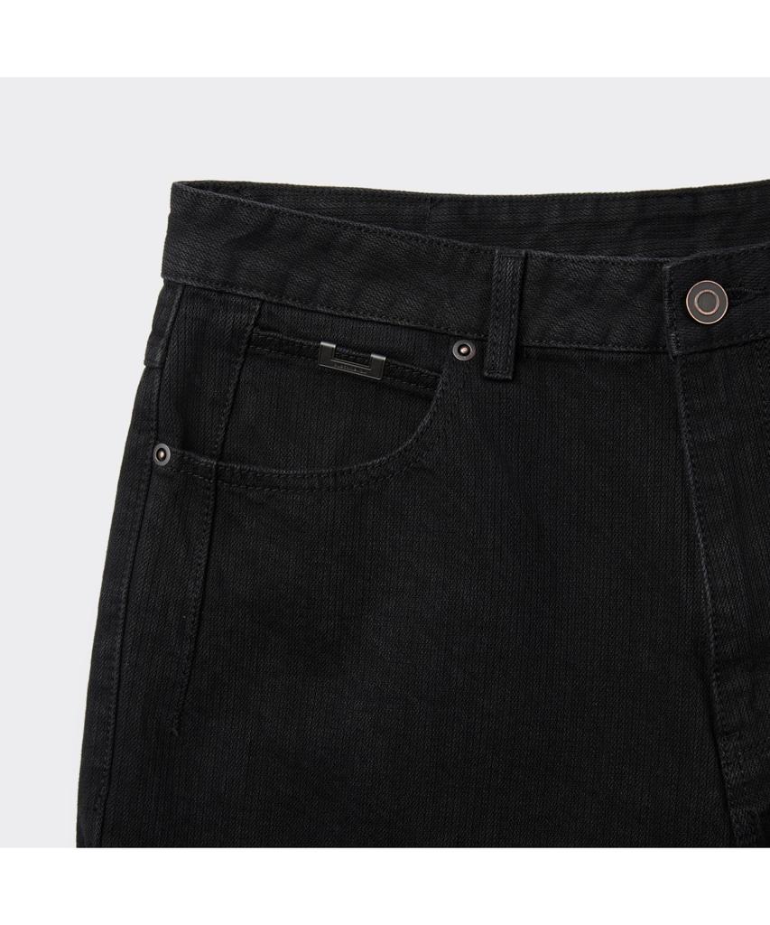 Keoseuuteommellou Black Carpenter Detail Wale Jeans Cwpam26381Bkx