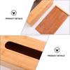 Table Decoration Bamboo Western restaurant Napkin holder Tissue Rack Storage box Tissue Holder