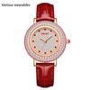 New Niche Light Luxury Full Diamond Jewelry Crystal Gem Scale Waterproof Belt Women's Watch