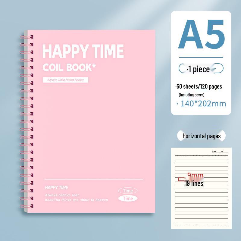 Цветной B5 блокнот на спирали: Высококачественный журнал формата А5 для учебы, записей и ведения дневника - Идеально подходит для студентов.