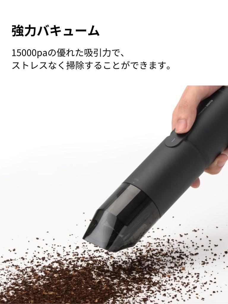 HOTO Compact Air Vacuum Pa Powerful 22 Air 500 Air Cleaning Tool 4-Way Cleaner, & Blow, Two-in-One, 15,000 Suction, M/s High-Speed Blow, L/min