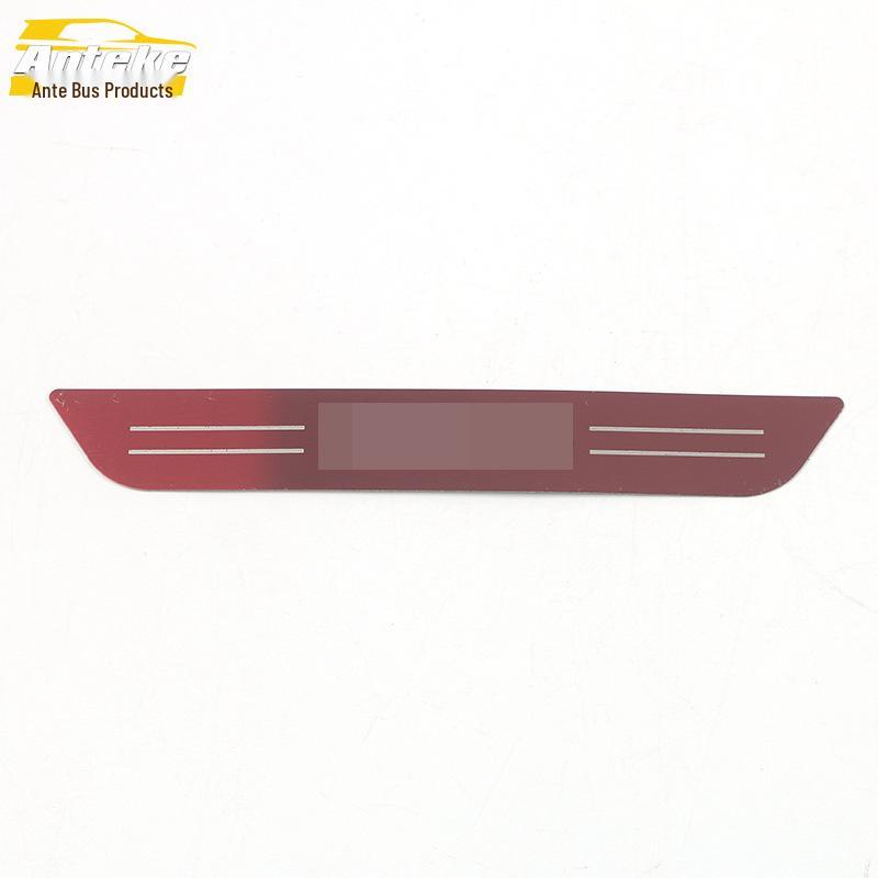 Compatible with 2021 Macchiato Rear Bumper Trim and Tailgate Trunk Protection Decorative Sticker