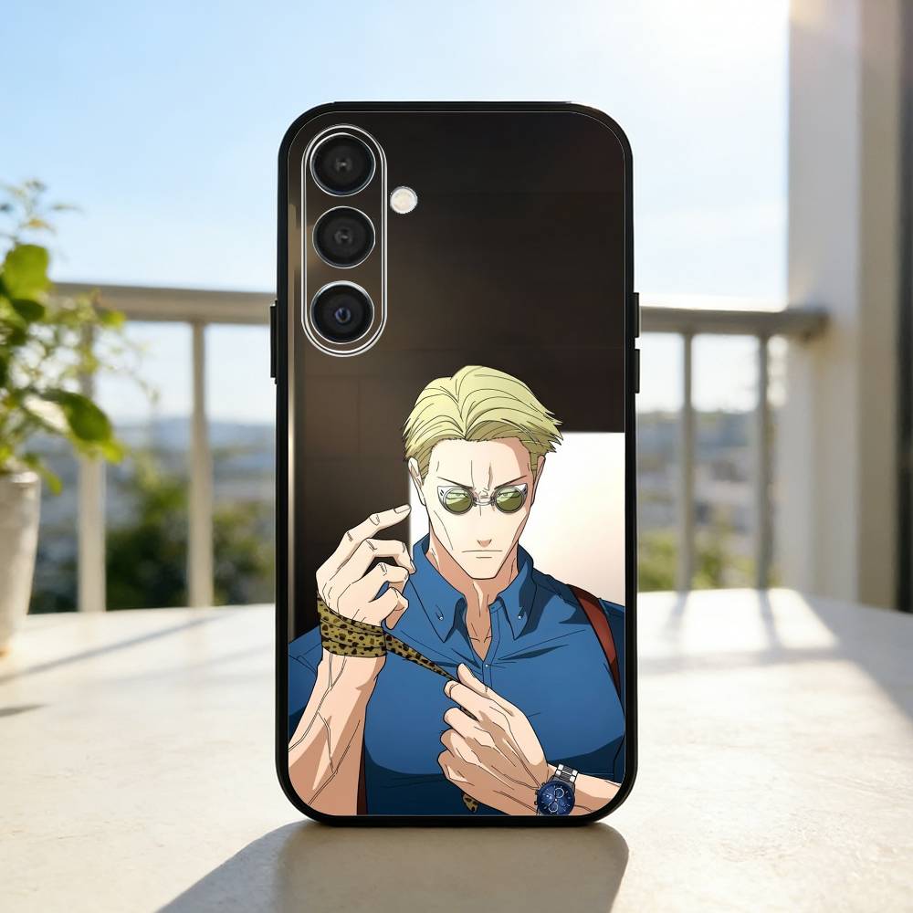 Чехол для телефона с аниме K-Kento N-Nanami для Samsung A73, A21s, A22, A31, A32, A52, A53, A71, A80, Мягкий черный корпус