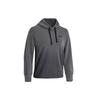 Under Armour Solid Color Cotton Training Hoodie Women Hoodies Gray 1370978-010