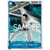 One Piece Card Game [Pirate Flag Form Processing] PRB01/ST03-005 Dracule Mihawk ONE PIECE CARD THE BEST [PRB-01]