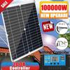 100000 Вт, 24 В/12 В, двойной выход, USB-солнечная панель, гибкая моно-зарядка аккумулятора с панелью контроллера