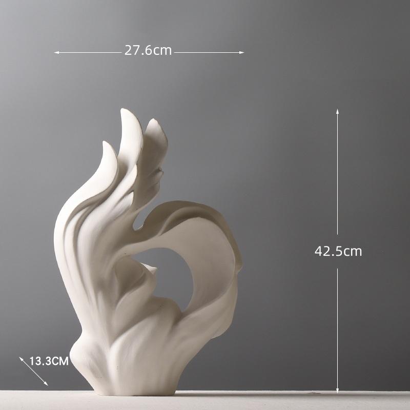 Керамические изделия ручной работы Абстрактное искусство Украшения Крылья Лента Ручная работа Декоративные фигурки Аксессуары для домашнего декора