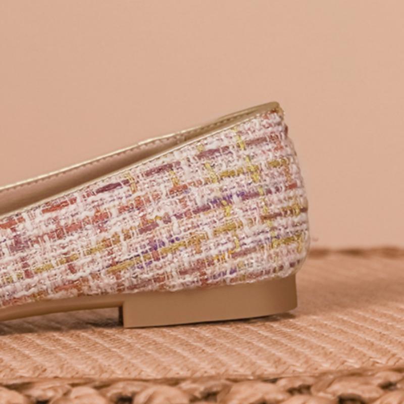 Мягкая подошва, не вызывающая усталости, женская обувь, удобная и универсальная, плоская обувь, квадратная пряжка, повседневная универсальная обувь, толстые каблуки, одинарные туфли