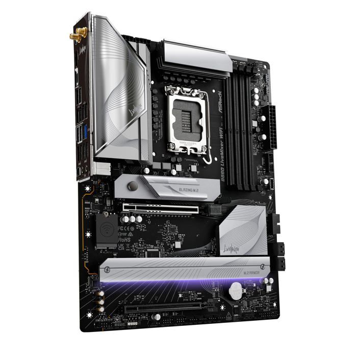Материнская плата - ASROCK - B860 LiveMix - WiFi - Сокет LGA 1851 - Продвинутая производительность
