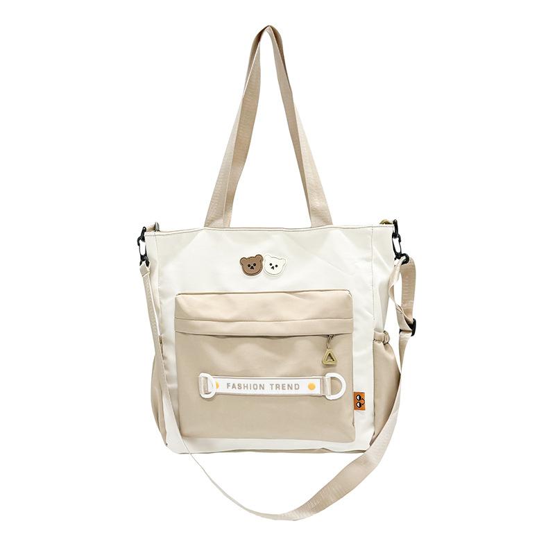 Новая портативная наплечная сумка, школьный рюкзак для студентов большой вместимости, косметичка, повседневный универсальный рюкзак для поездок на работу, сумка-мессенджер.