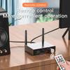 Bluetooth 5.3 Передатчик Приемник Стерео Низкая Задержка AUX 3.5мм Оптический Беспроводной Музыкальный Аудио Адаптер Пульт Дистанционного Управления Для ТВ ПК
