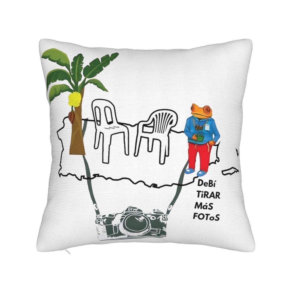Singer Bad Bunny Pillowcase Doublesided Printing Polyester Cushion Cover Decorative  Throw Pillow Case Cover Home