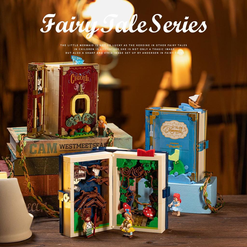 Fairy Tale Town Pop-Up Book Puzzle Set 506171-76/506181-85