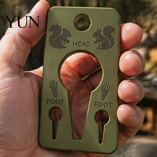Small Game Processing Gear Squirrel Tool for Field Hunting, Portable Animal Skinning Tool, Operation Equipment Durable Compact Hunting Accessory