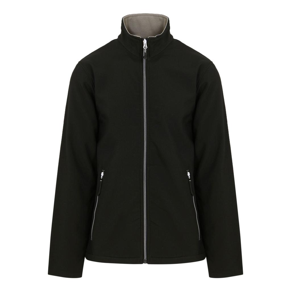 Regatta Professional Mens Plain Double Layered Soft Shell Jacket