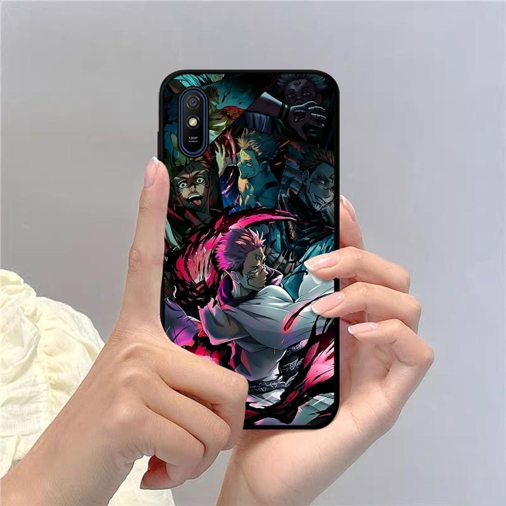 Чехол для телефона Jujutsu Kaisen Рёмен Сукуна Для Redmi 5 6 7 8 9 10 Plus Pro 6 7 8 9 A GO K20 K30 K40 Pro Plus F3 Fundas
