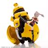 MARUTTOYS NOSERU Height 94mm Scale Plastic Model KP578 [Yellow Ver.] Approx. 1/12