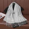 Vintage Ethnic Style Tassel Long Warm Scarf For Women