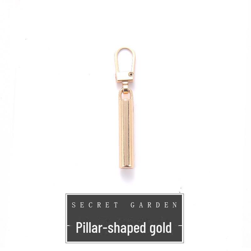 Detachable Metal Zipper Puller for Repairing Down Jackets, Bags, Shoes & More