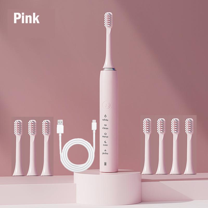 Sonic Electric Toothbrush Rechargeable Tooth Brushes Adult Timer Washable New Ultrasonic Electronic Whitening Cleaning Teeth