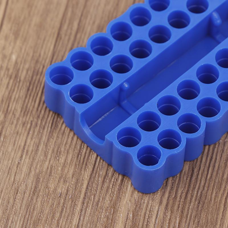 2 шт. Держатель бит 32 отверстия Держатель бит с шестигранным хвостовиком Органайзер Держатель бит для отвертки Сверло для хранения Для хвостовика 6,35 мм Коробка для хранения