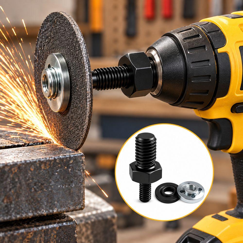 Threaded Connector Angle Grinder Adapter Angle Grinder Conversion Shaft Hardware Accessories