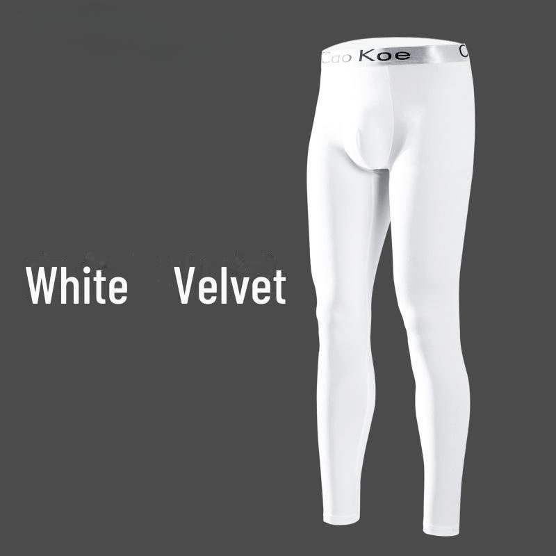 Мужские термобрюки облегающего кроя из немецкого бархата с флисовой подкладкой — большие размеры для осени/зимы.