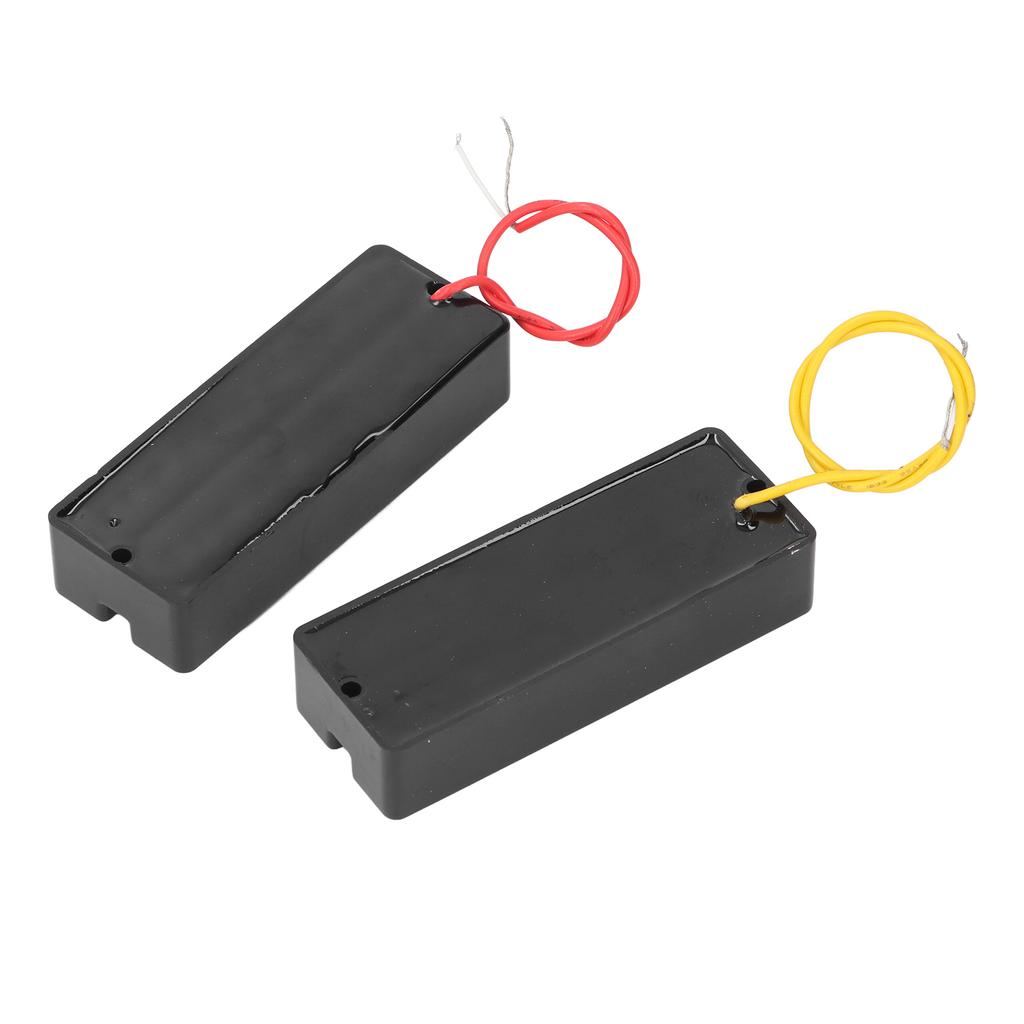 1 Set 5 String Bass Guitar Pickup Open Electric Bass Guitar Humbucker Pickup 5 String Coil Pickup Bass Guitar Pickup
