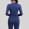 Womens Slim Fit Long Sleeve Yoga Top Breathable Workout Shirt Running Fitness Training