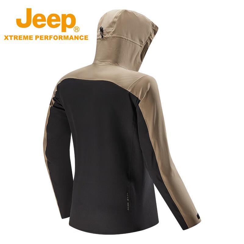 Jeep Men's Waterproof Windproof Outdoor Hardshell Jacket