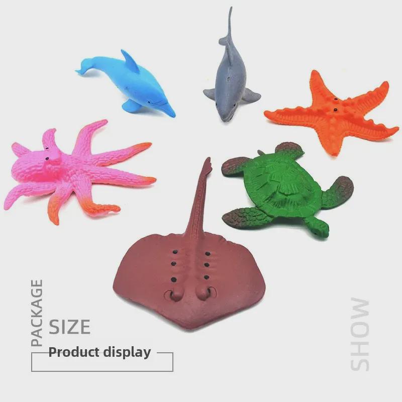 Водные расширяющиеся игрушки морские животные: Образовательные модели ручной работы для детей начальной школы