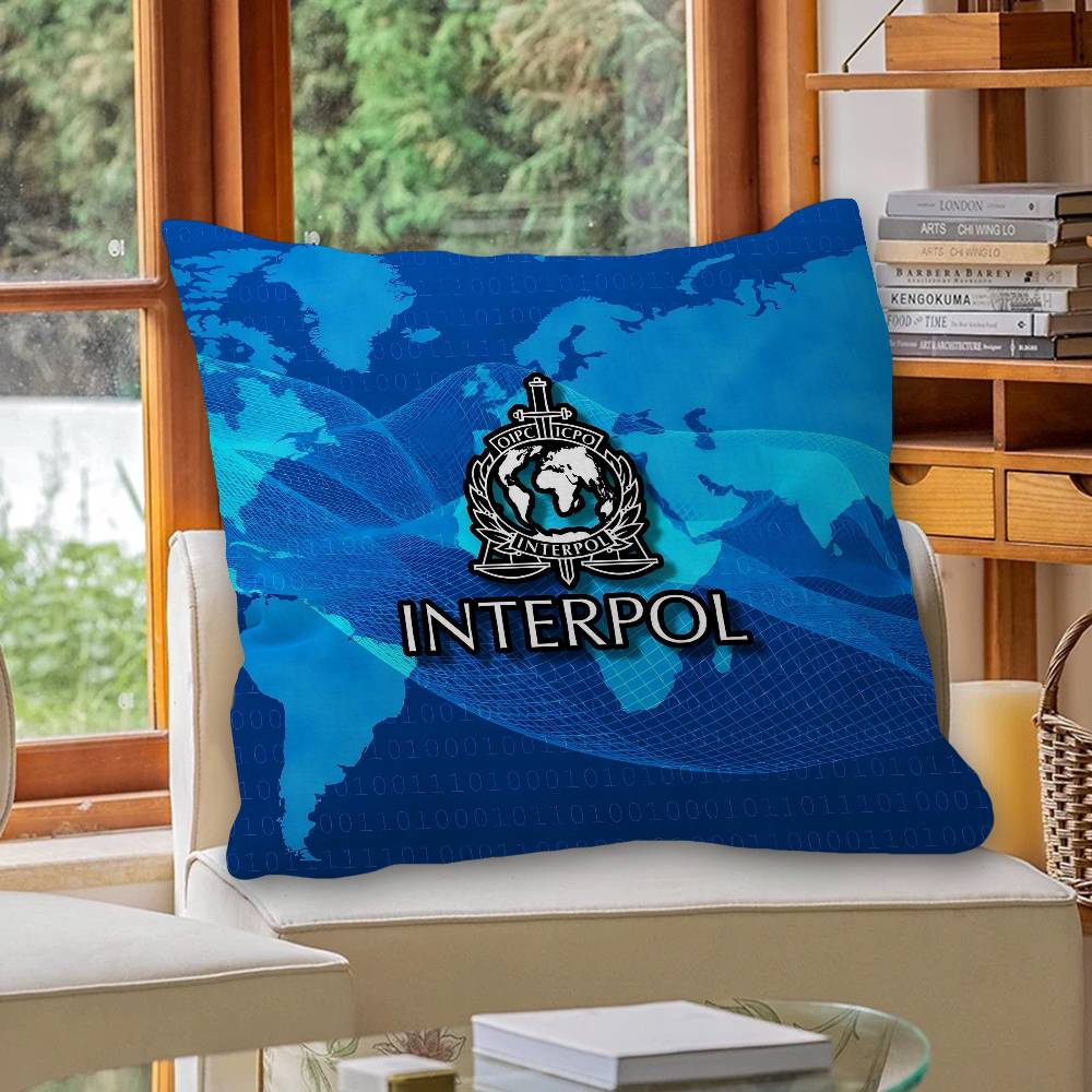 IInterpols LOGO Pillow Anime Pillow Sofa Bed Head Pillow Cover Cushion Cover x cm Fashion